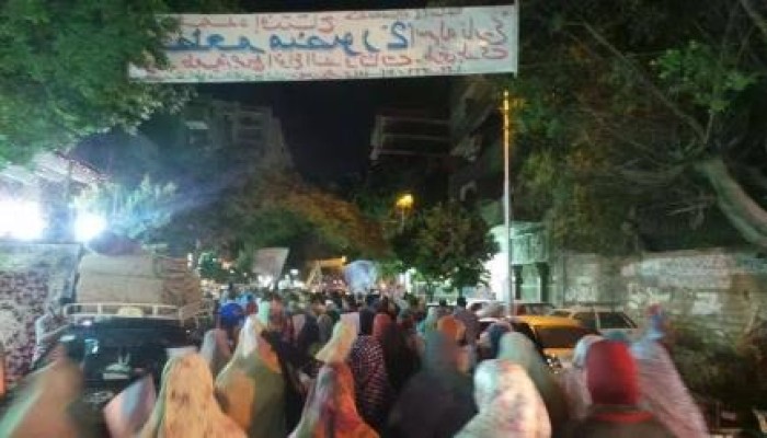 حلوان - بالصور : مسيرة رافضة للإنقلاب وأحكام قضاء العسكر الظالمة مساء اليوم لأحرار ‫حلوان‬