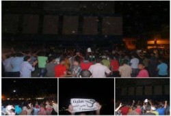 البحيرة - بالصور : مسيرة ليلية ضد الانقلاب العسكري بكفرالدوار