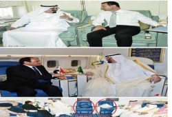 شاهد كيف تعامل ملك السعودية مع بشار ومع العـ**