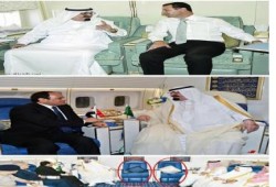 شاهد كيف تعامل ملك السعودية مع بشار ومع العـ**