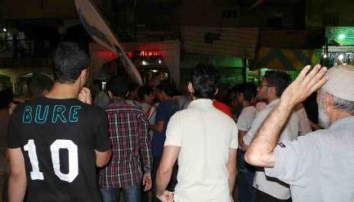وقفة حاشدة بـ العريش تنديداً بأحكام قضاة العسكر