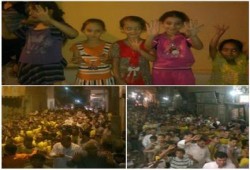 بني سويف - بالصور : مسيرة ليلية حاشدة بالميمون ضد الانقلاب العسكري