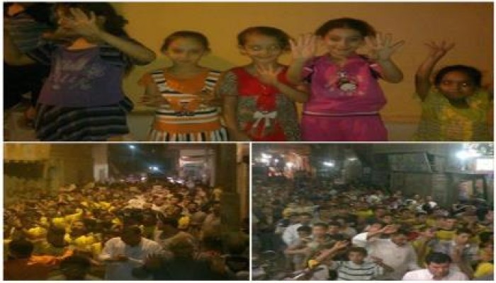 بني سويف - بالصور : مسيرة ليلية حاشدة بالميمون ضد الانقلاب العسكري