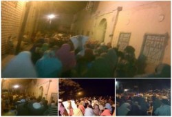 المنيا - بالصور : مسيرة ليلية حاشدة بمغاغة ضد الانقلاب العسكري