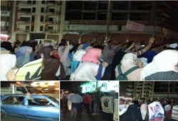 بالصورأهالي طنطا يقطعون طريق القاهرة -الإسكندرية لرفض الأحكام القضائية بحق رافضي الانقلاب