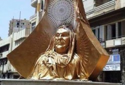 تمثال "أبو لهب" يثير سخط المواطنين بلإسكندرية