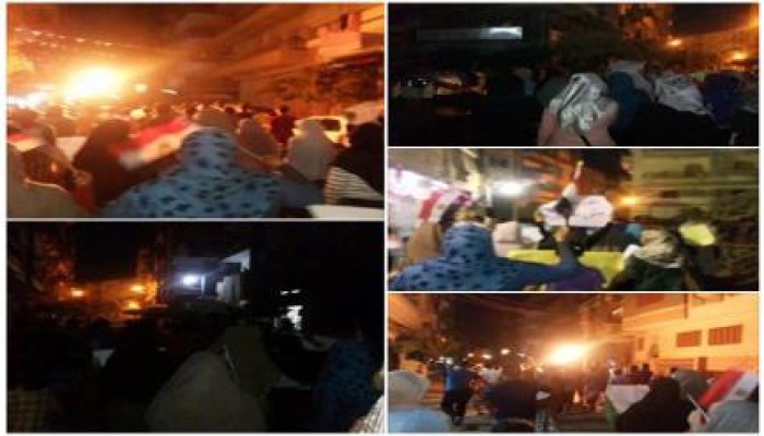 الدقهلية:مسيرة لعفاريت ضد الانقلاب بالمنصورة فى الذكرى الأولى لمذبحة الجمعية الشرعية