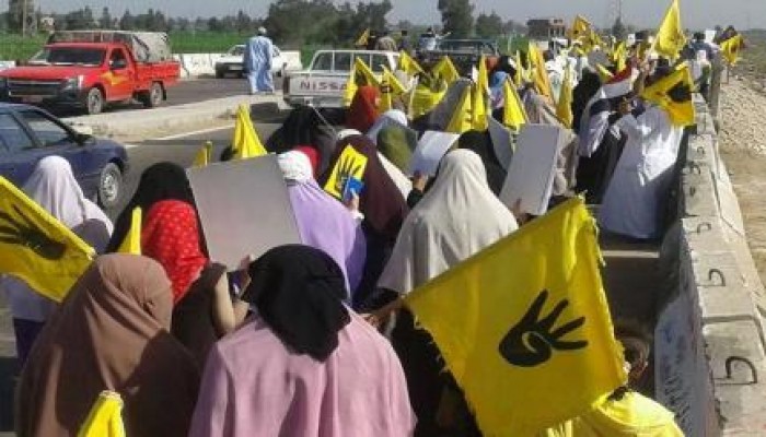 انتفاضة ثورية صباحية لثوار كفر الشيخ في جمعة "سنحيا كراما"