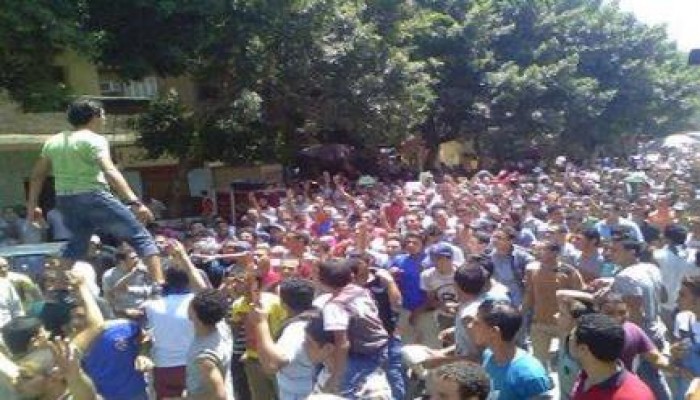 ثوار عين شمس ينتفضون بحشود مهولة ضد الانقلاب في جمعة "سنحيا كراما" (بث مباشر)