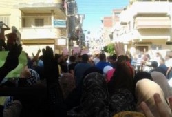 مسيرة حاشده لتحالف دعم الشرعية بالمنزلة ضمن فعاليات جمعة “سنحيا كراماً”