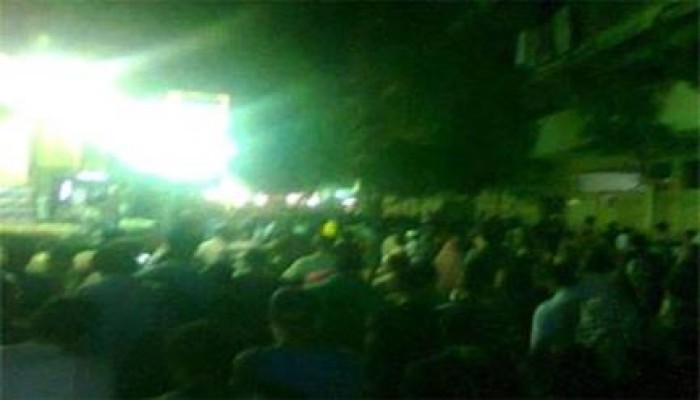 فى استجابة لدعوة التحالف للتظاهر .. مسيرة حاشدة لرفضى الانقلاب بالمطرية