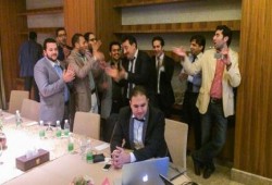 عقد قران الناشط محمد عباس عبر "بامبيوزر"
