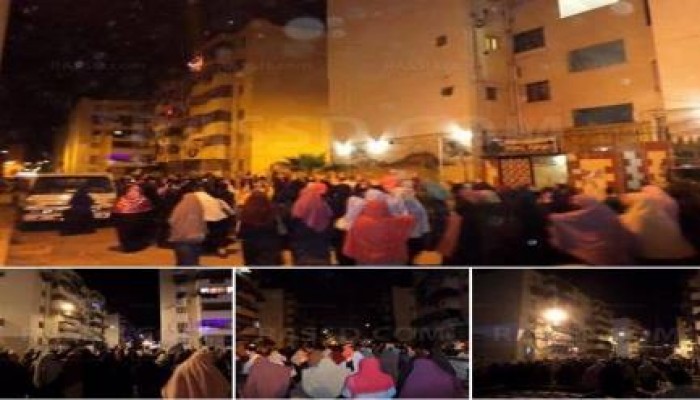 مسيرة مناهضة للانقلاب العسكري ببورسعيد