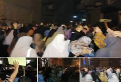 أهالي المنصورة  ينتفضون بشارع "قناة السويس" مع إقتراب ذكرى الإنقلاب العسكري