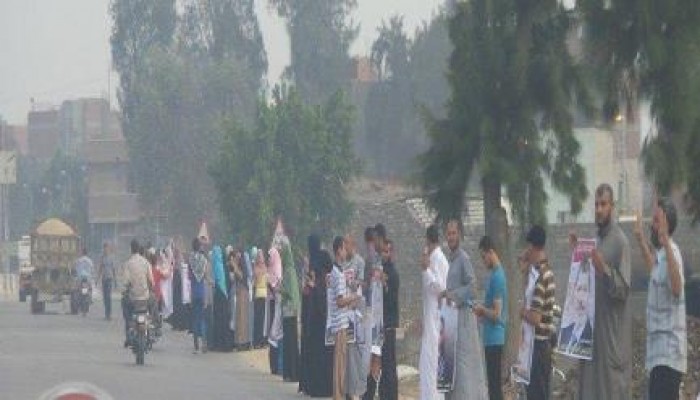 الشرقية - بالصور : ثوار كفر صقر يواصلون فعالياتهم في شهر رمضان ضد الانقلاب العسكري