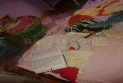 بالصور : قوات امن الانقلاب بالفيوم تقتحم منزل شهيد لتعتقل ابنه !