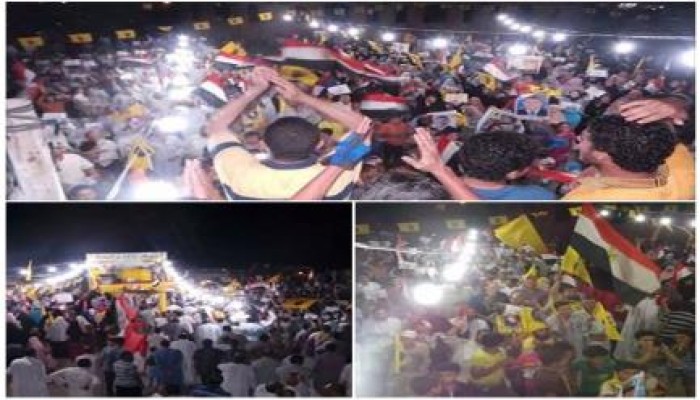 كفرالشيخ - بالصور:مسيرة ليلية حاشدة ضد الانقلاب ببلطيم والألاف يهتفون ضد العسكر