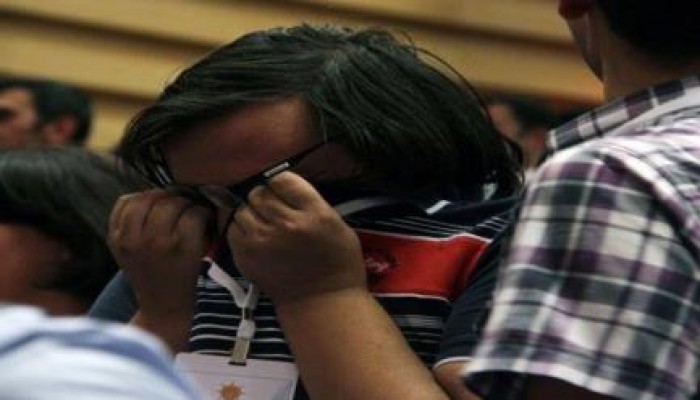 بالصور  .. دموع الأتراك في خطاب أردوغان الأخير كرئيس للحكومة قبل ترشحه لرئاسة تركيا
