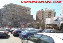 بالصور .. تكدس مروري شديد بسبب أزمة الوقود الطاحنة بطنطا