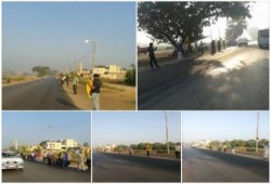 الاسماعيلية - بالصور : سلاسل بشرية صباحية بالاسماعيلية في بداية انتفاضة 3يوليو