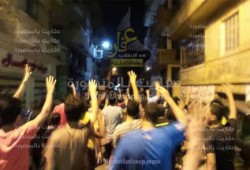 بالصور : عفاريت ضد الانقلاب يتظاهرون في أكبر ميادين المنصورة فجراً في بداية انتفاضة3يوليو