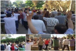 كفرالشيخ - بالصور :دسوق تنتفض في بداية انتفاضة 3يوليو بمسيرة حاشدة ضد الانقلاب