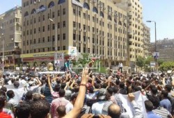 ملف مصور من انتفاضة الهرم ظهر اليوم