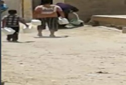 أهالى أبو سلطان بالإسماعيلية يقطعون الطريق اعتراضا على قطع مياه الشرب