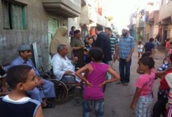 حفاوة بالغة من أهالي المحمودية بدكرنس بإبن القرية المفرج عنه "حمدي فؤاد" .. صور