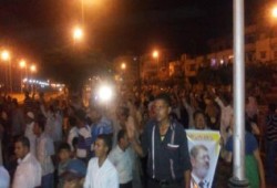 مسيرة لأهالي "النوبارية" في ذكري الانقلاب تدعو لإسقاط حكم العسكر