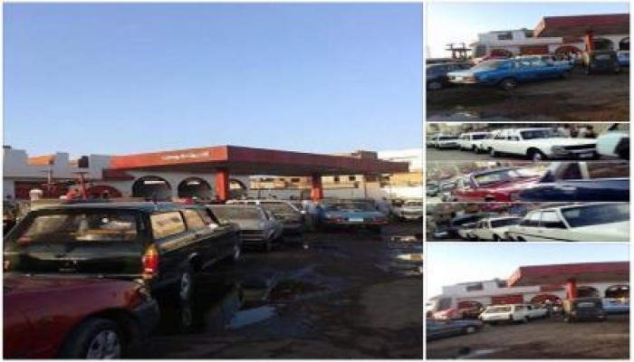 بالصور:ازمه البنزين فى مركز بلقاس تعود وبشده حيث يبيت المواطنين أمام المحطات ليلا في رمضان