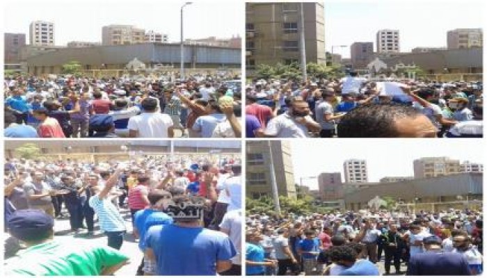 ثوار المريوطية بالهرم ينظمون مسيرة حاشدة ضد الانقلاب العسكري عقب صلاة الجمعة