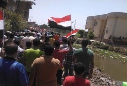 مسيرة حاشدة لثوار البصارطة بدمياط ضد الانقلاب العسكري ضمن جمعة الغضب