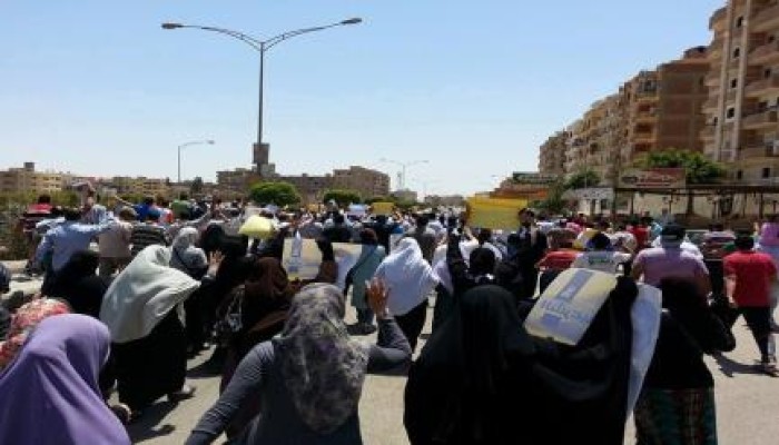 الجيزة :ثوار أكتوبر ينتفضون في مسيرة حاشدة ضد الانقلاب العسكري ضمن جمعة الغضب