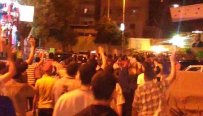 "في الجنه ياهبه" هو ابرز هتافات مسيرات الاسكندرية