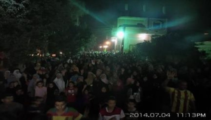 الشرقية : ثوار هيها ينظمون مسيرة ليلية حاشدة ضد الانقلاب العسكري