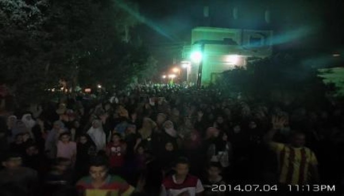 الشرقية : ثوار هيها ينظمون مسيرة ليلية حاشدة ضد الانقلاب العسكري