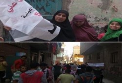 وقفة أمام منزل الشهيد على متولى فى ذكرى استشهاده بالإسماعيلية