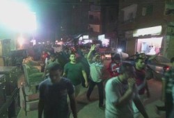 ثوار الفيوم يتحدون بطش الانقلابيين ويتوعدون بالقصاص للشهداء