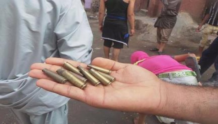 بالصور : حملة اعتقالات وعشرات الإصابات بالخرطوش والرصاص الحي في الميمون ببني سويف