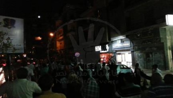 بالصور :  ثوار مدينة نصر يفاجئون الانقلاب بمسيرة حاشدة في مكان مفاجئ