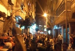 بالصور .. ثوار الاسكندرية ينددون بما يحدث في سجن برج العرب فى تظاهرات حاشدة