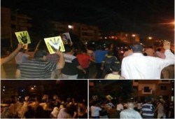 القليبوبية - بالصور : أحرار العبور يواصلون انتفاضتهم ضد حكم العسكر بمسيرة ليلية حاشدة