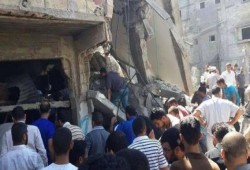 استشهاد 3 بينهم طفلين وإصابة أكثر من 18 فلسطينيا في قصف صهيوني على غزة