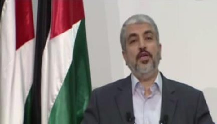 تغطية (متلفزة) لكلمة خالد مشعل مسئول المكتب السياسي لحركة المقاومة حماس حول الحرب علي غزة