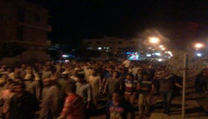 شبين الكوم ترفض مساندة الانقلاب للعدوان الصهيوني على غزة