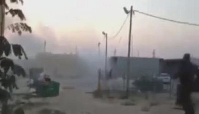 بالفيديو .. صواريخ القسام تضرب قاعدة عسكرية صهونية وتصيب جنود الاحتلال