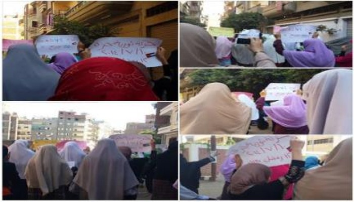 بالصور:حركة "ثورية حرة" تنظم مسيرة بالدقهلية تنديدا بالعدوان الصهيوني علي غزة