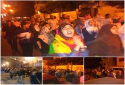 الاسكندرية - بالصور : ثوار محرم بك يخرجون في مسيرة ليلية حاشدة ضد الانقلاب