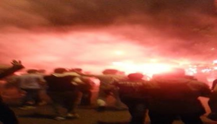 ثوار الاسكندرية ينددون بالانقلاب العسكري ومايحدث بغزة